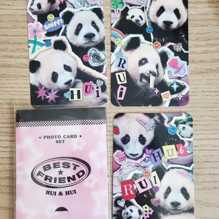 [BUNJANG] Luo Yi Zhou Bao Family Photocard Set / 루이후이 바오패밀리 포토카드
