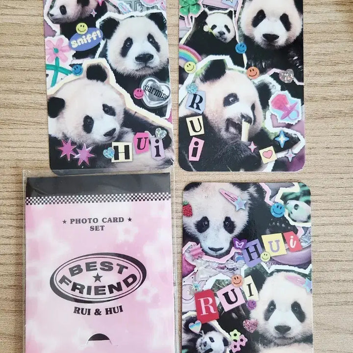 [BUNJANG] Luo Yi Zhou Bao Family Photocard Set / 루이후이 바오패밀리 포토카드