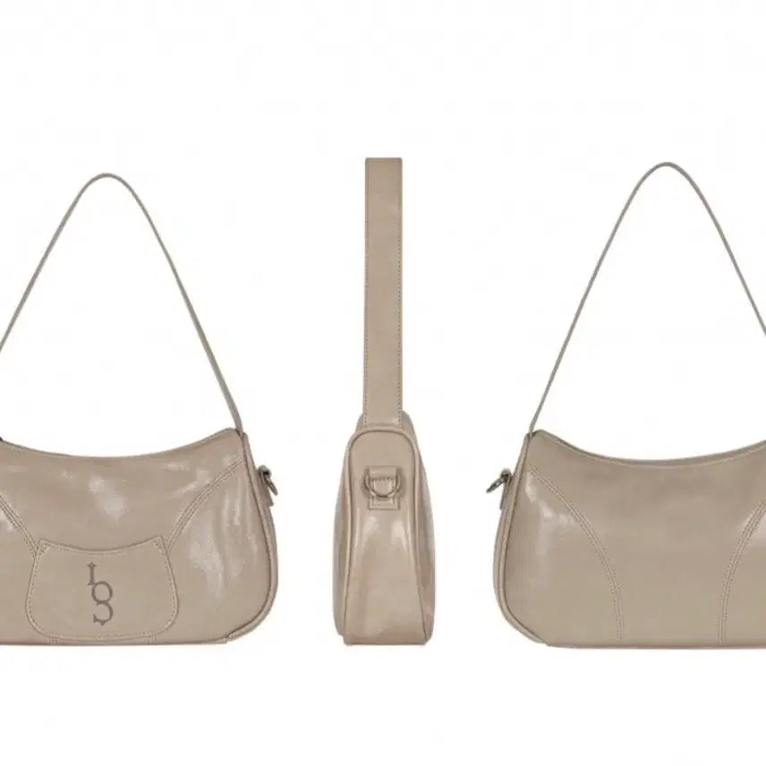 [BUNJANG] Illygo Signature Bag Beige / 일리고 시그니처 백 베이지