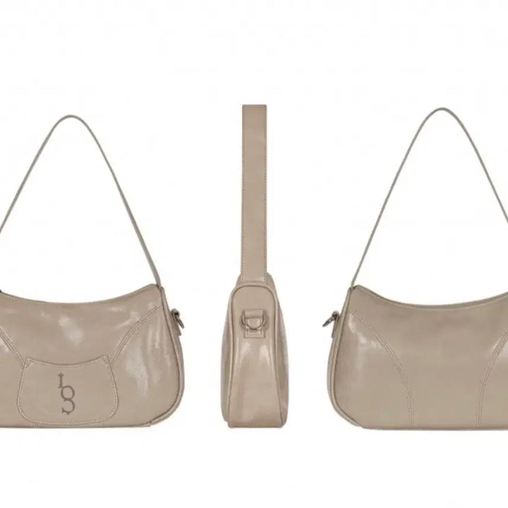 [BUNJANG] Illygo Signature Bag Beige / 일리고 시그니처 백 베이지