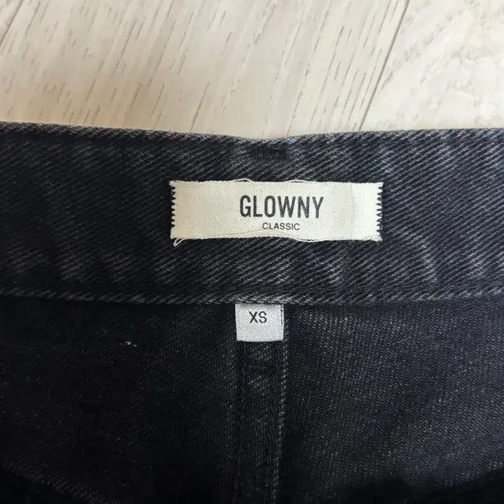 [BUNJANG] GLOWNY Jane Black Denim Pants / GLOWNY 제인 블랙 데님 팬츠