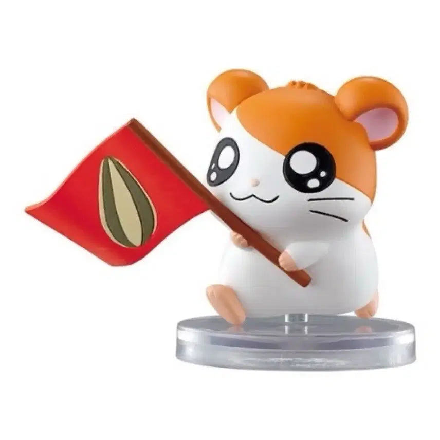 [BUNJANG] Banga Banga Hamtori Parade Flag Figure / 방가방가 햄토리 대행진 깃발 피규어