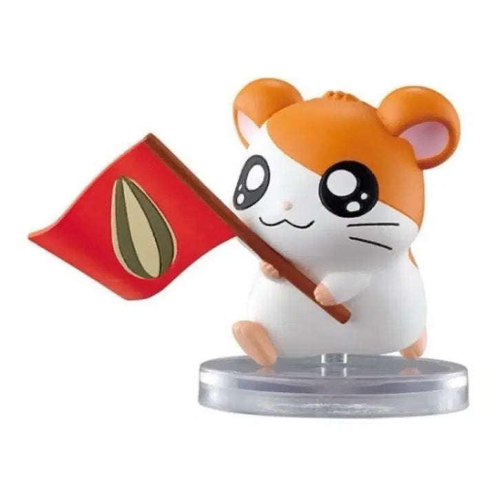 [BUNJANG] Banga Banga Hamtori Parade Flag Figure / 방가방가 햄토리 대행진 깃발 피규어