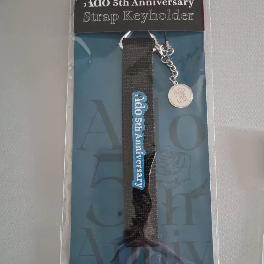 [BUNJANG] Ado 5th Anniversary Strap Key Holder / Ado 5주년 스트랩 키홀더