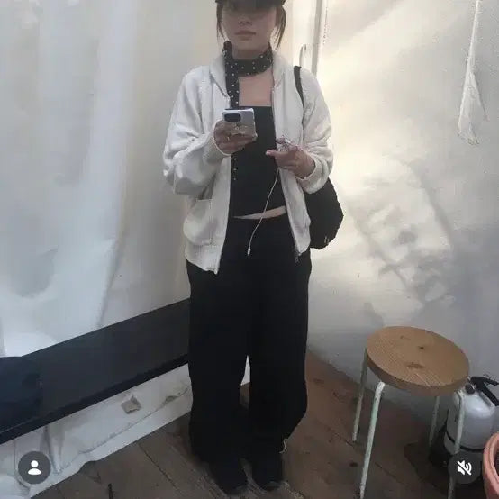[BUNJANG] Wood Sage Knit Zip-up / 우드세이지 니트집업