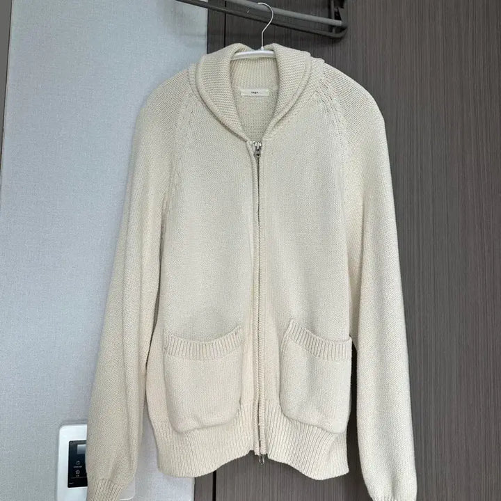 [BUNJANG] Wood Sage Knit Zip-up / 우드세이지 니트집업