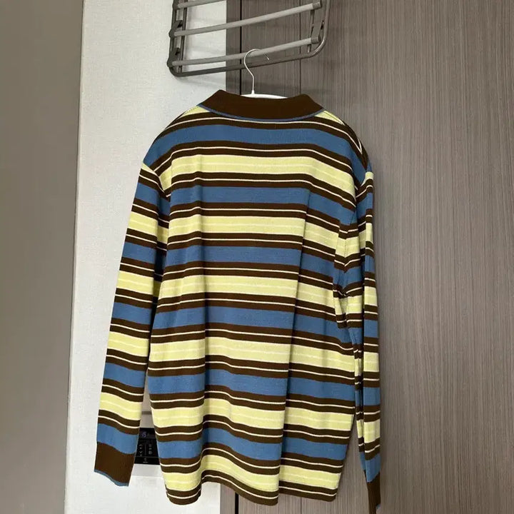 [SOLD OUT] OwnMood 스트라이프 칼라 니트