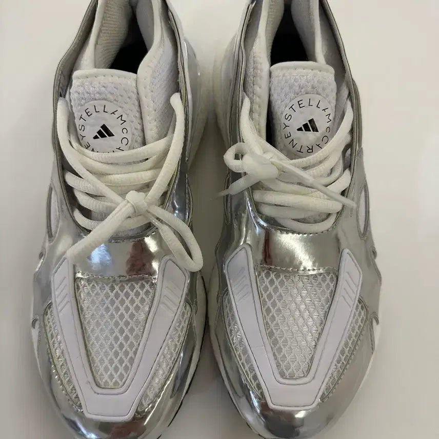 [BUNJANG] Adidas Stella McCartney Silver Sneakers / 아디다스 스텔라매카트니 실버 운동화