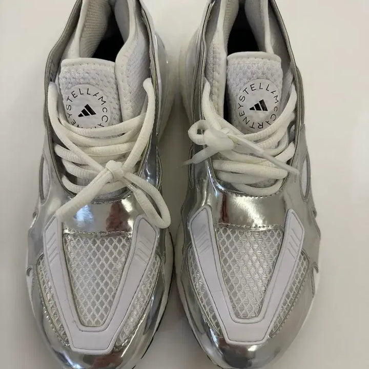 [BUNJANG] Adidas Stella McCartney Silver Sneakers / 아디다스 스텔라매카트니 실버 운동화