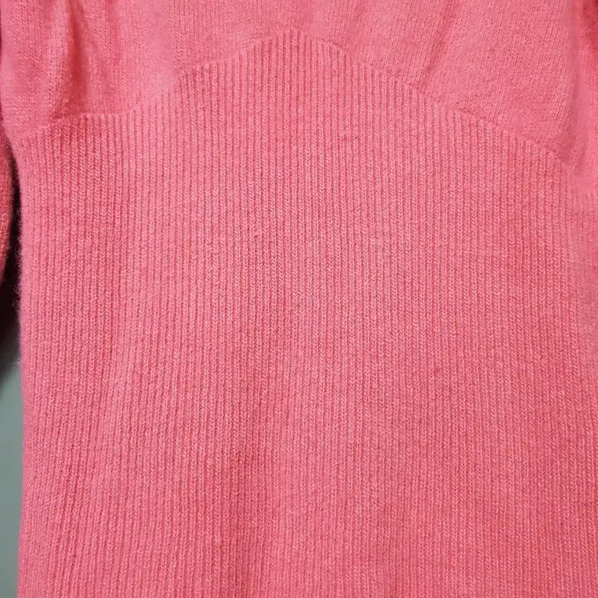 [BUNJANG] CCCollection Cashmere Pink V-Neck Knit / CCCollection 캐시미어 핑크 브이넥 니트