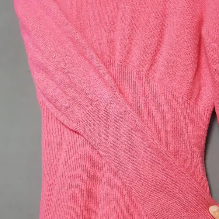 [BUNJANG] CCCollection Cashmere Pink V-Neck Knit / CCCollection 캐시미어 핑크 브이넥 니트