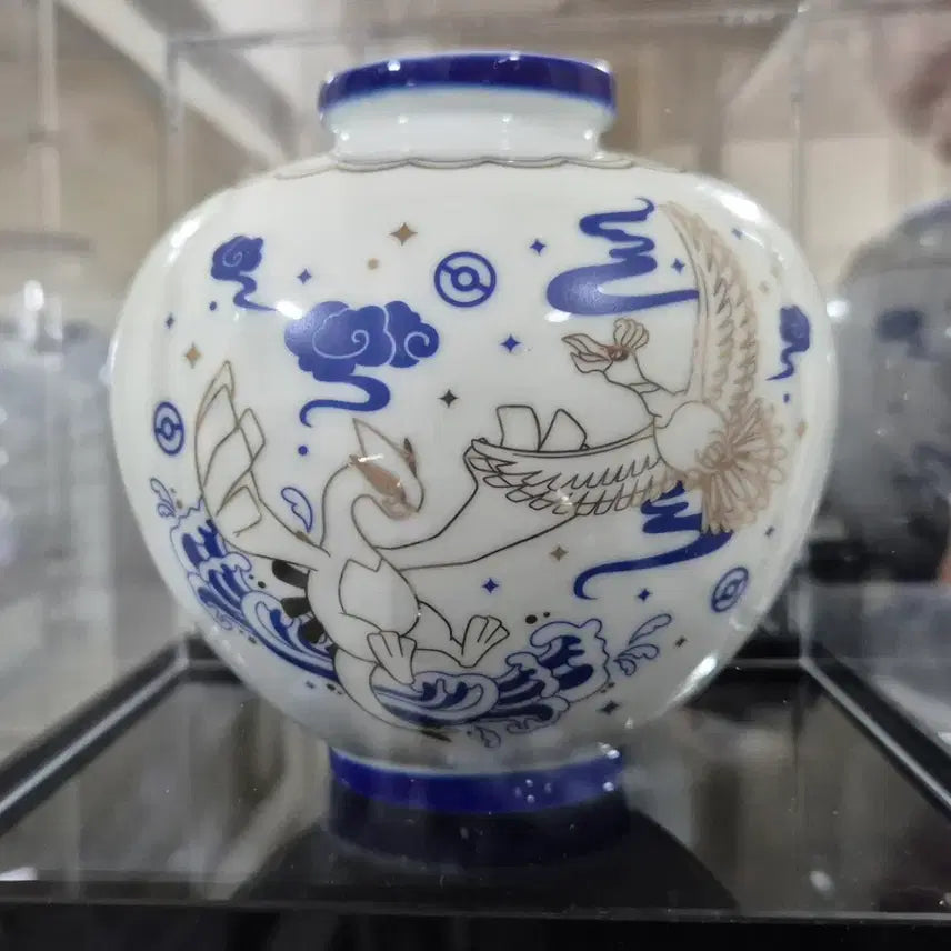 [BUNJANG] Pokemon Traditional Edition Porcelain Object with Acrylic Case / 포켓몬 스토어 전통에디션 도자기 오브제+아크릴 케이스