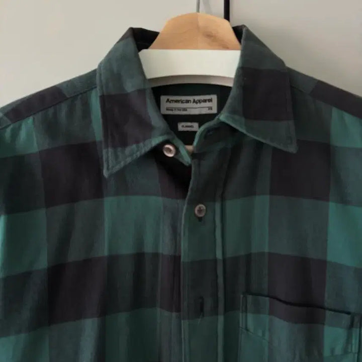 [BUNJANG] American Apparel Checkered Shirt XS / 아메리칸어페럴 체크 셔츠 xs