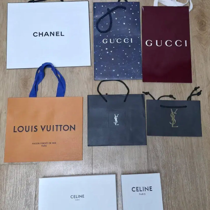 [BUNJANG] Chanel, Gucci, Celine Shopping Bags and Boxes / 샤넬.구찌.셀린느 쇼핑백등 박스 모두