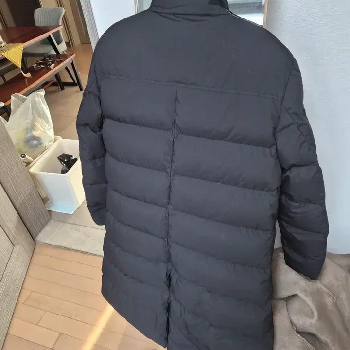 [BUNJANG] Thomas Bailey Black Long Padded Jumper / 토마스베일리    블랙 롱 패딩 점퍼