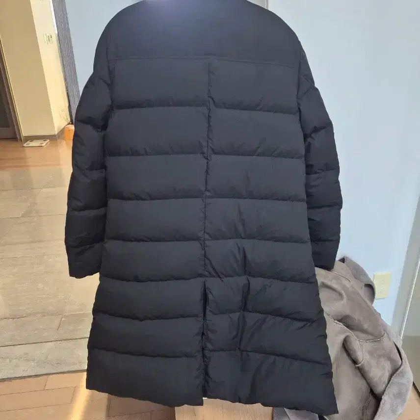 [BUNJANG] Thomas Bailey Black Long Padded Jumper / 토마스베일리    블랙 롱 패딩 점퍼