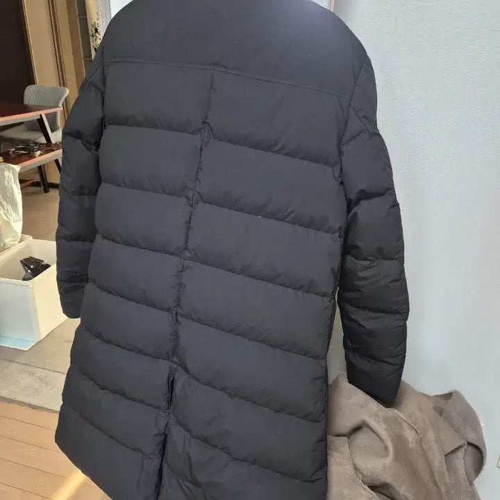 [BUNJANG] Thomas Bailey Black Long Padded Jumper / 토마스베일리    블랙 롱 패딩 점퍼