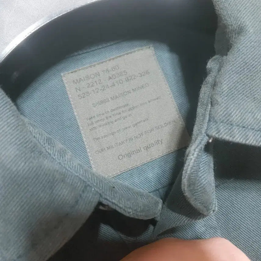 [BUNJANG] Maison Mineed Garment Dyed Two Pocket Jacket / 메종미네드 가먼트다잉 투포켓 자켓 m