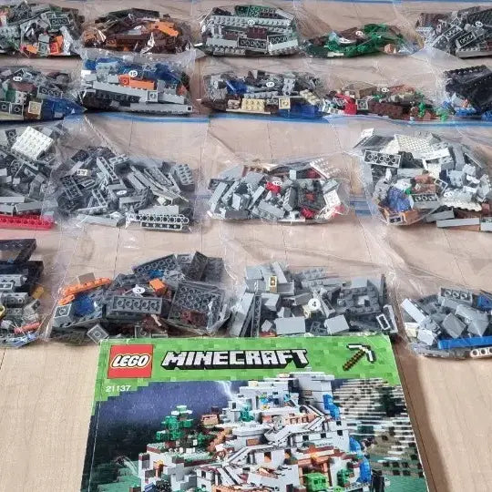 [BUNJANG] LEGO Minecraft 21137 The Mountain Cave Set / 레고 정품 21137 마인크래프트 산속동굴