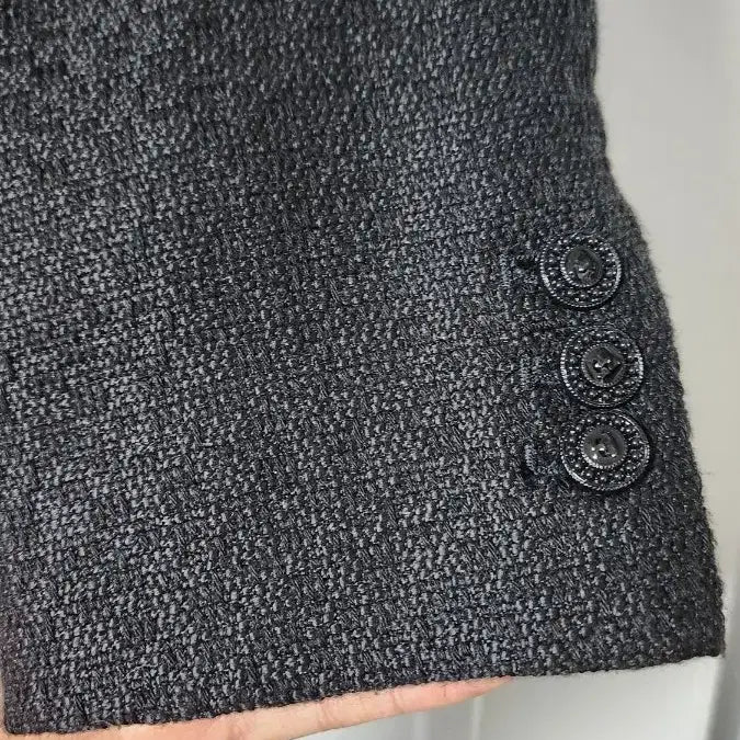 [BUNJANG] S.LRIAHH Black Tweed Jacket / S.LRIAHH.5 블랙 트위드 자켓