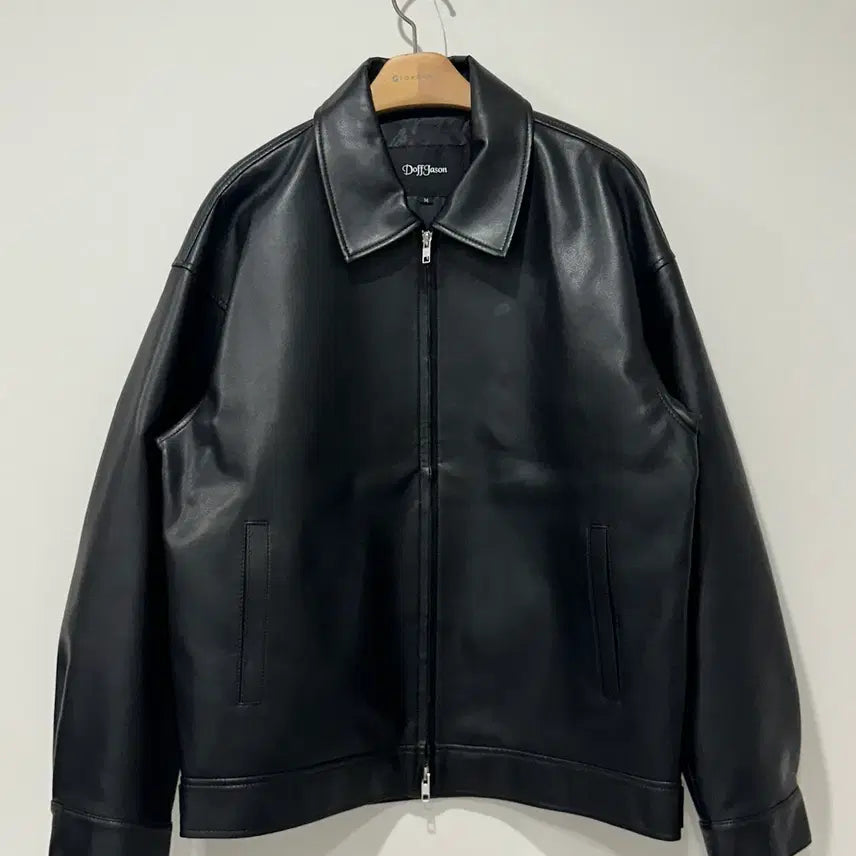 [BUNJANG] DOFFJASON Leather Jacket / [DOFFJASON] 도프제이슨 가죽자켓
