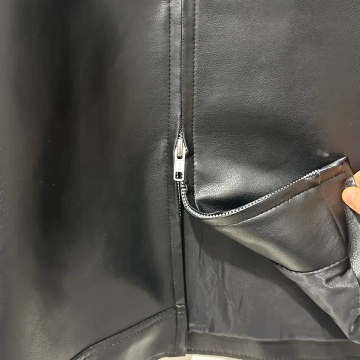 [BUNJANG] DOFFJASON Leather Jacket / [DOFFJASON] 도프제이슨 가죽자켓