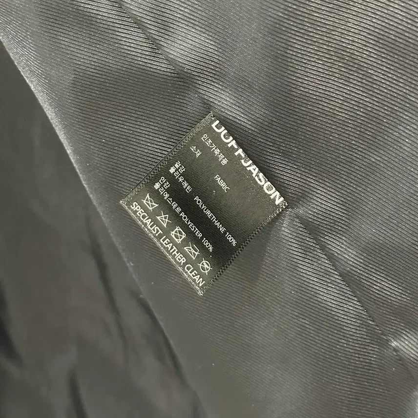 [BUNJANG] DOFFJASON Leather Jacket / [DOFFJASON] 도프제이슨 가죽자켓