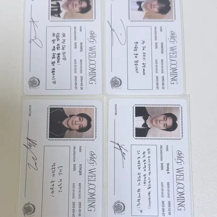 [BUNJANG] Day6 My Day Kit Photocard Bundle Set / 데이식스 마이데이키트 포토카드 일괄 처분
