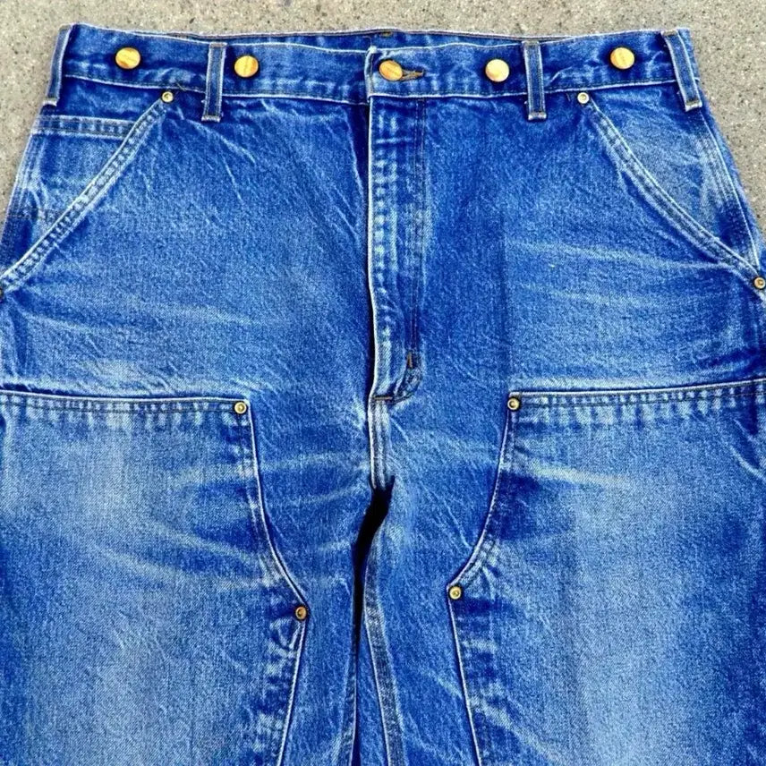 [BUNJANG] Carhartt Double Knee Denim Pants Size 36 / 칼하트 더블니 데님 팬츠 36