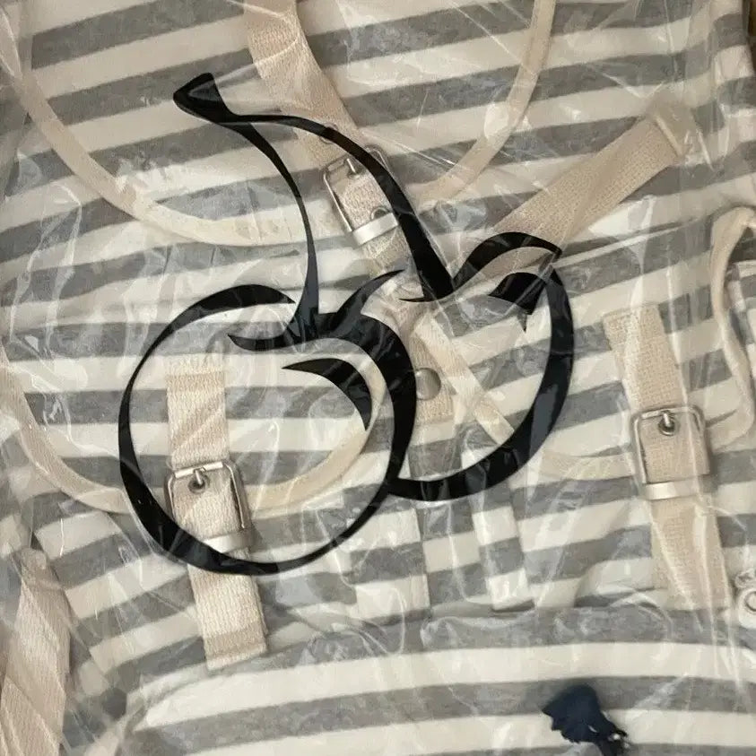 [BUNJANG] Kirsh Stripe Backpack Y2k Vintage Bag / (미개봉)키르시 스트라이프 백팩 새상품 가방 빈티지 레어 y2k
