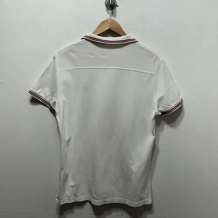 [SOLD OUT] 빈폴 화이트 배색 반팔 폴로티 L