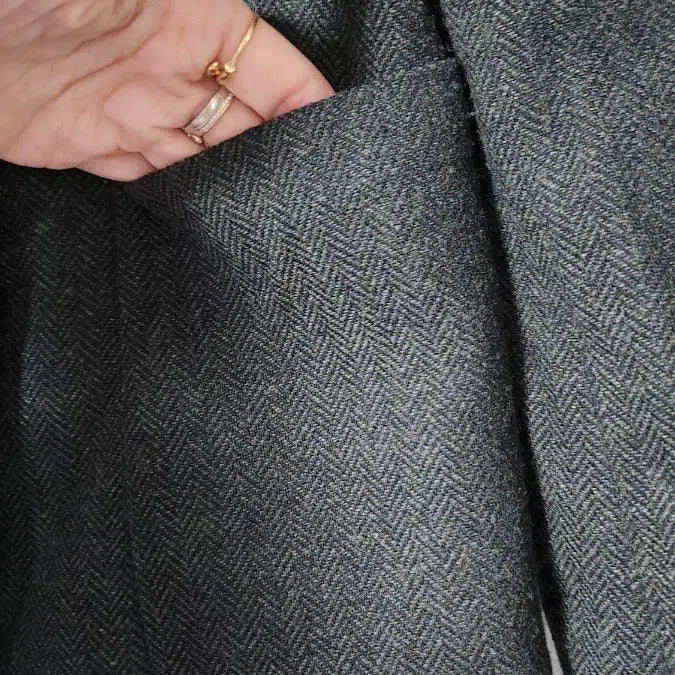 [BUNJANG] MORGAN Herringbone Double Jacket / MORGAN 모건 헤링본 더블 자켓