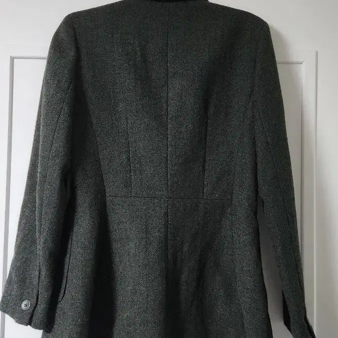 [BUNJANG] MORGAN Herringbone Double Jacket / MORGAN 모건 헤링본 더블 자켓