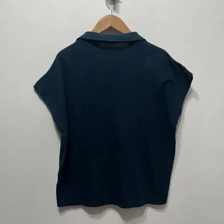 [SOLD OUT] 라코스테 브이넥 반팔 티셔츠 네이비 M