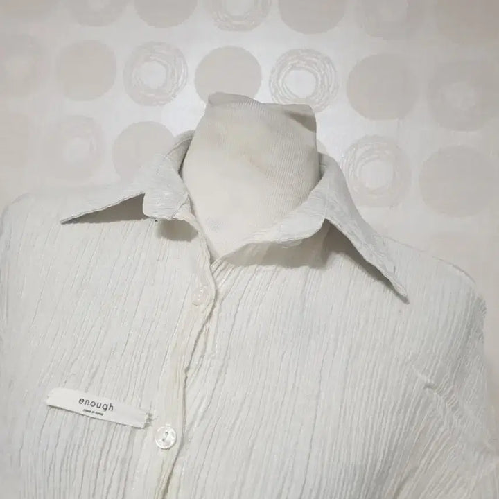 [BUNJANG] Ivory Wrinkle Shirt / 주름남방55/여성남방55/여성셔츠55/아이보리
