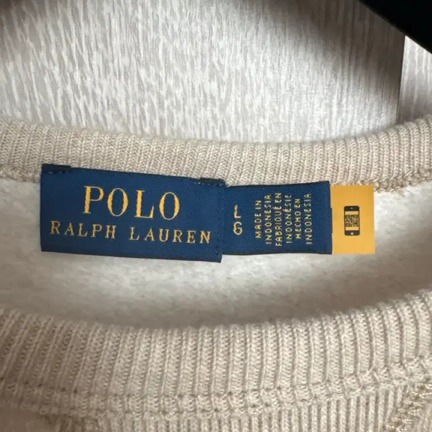 [BUNJANG] Polo Fleece Sweatshirt / 폴로 기모 맨투맨