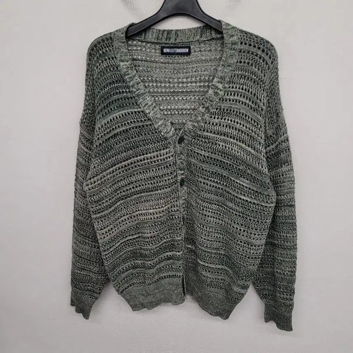 [BUNJANG] Now and Tomorrow Punching Knit Cardigan / [105/XL] 나우앤투모로우 펀칭 니트 가디건