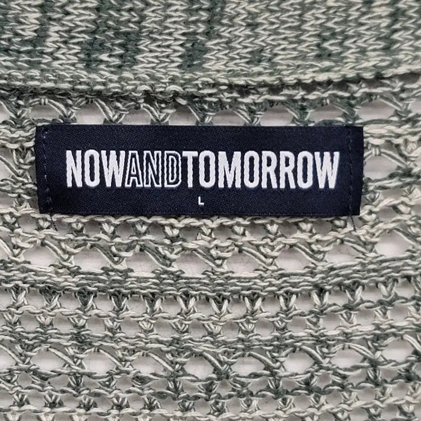 [BUNJANG] Now and Tomorrow Punching Knit Cardigan / [105/XL] 나우앤투모로우 펀칭 니트 가디건