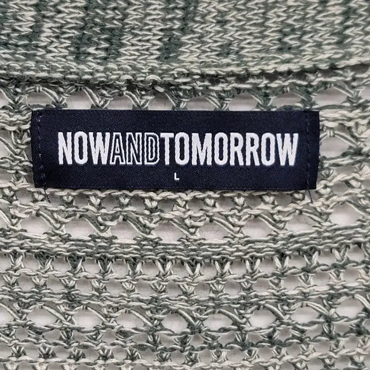 [BUNJANG] Now and Tomorrow Punching Knit Cardigan / [105/XL] 나우앤투모로우 펀칭 니트 가디건