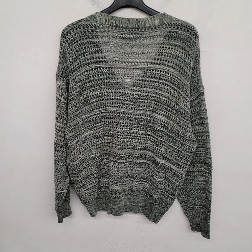 [BUNJANG] Now and Tomorrow Punching Knit Cardigan / [105/XL] 나우앤투모로우 펀칭 니트 가디건