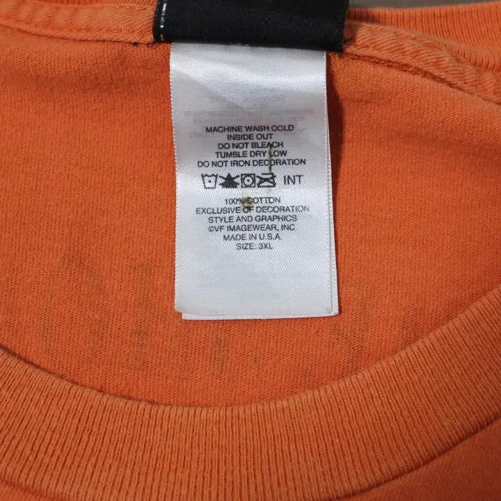 [BUNJANG] Harley-Davidson USA Orange Pocket T-shirt / 00&