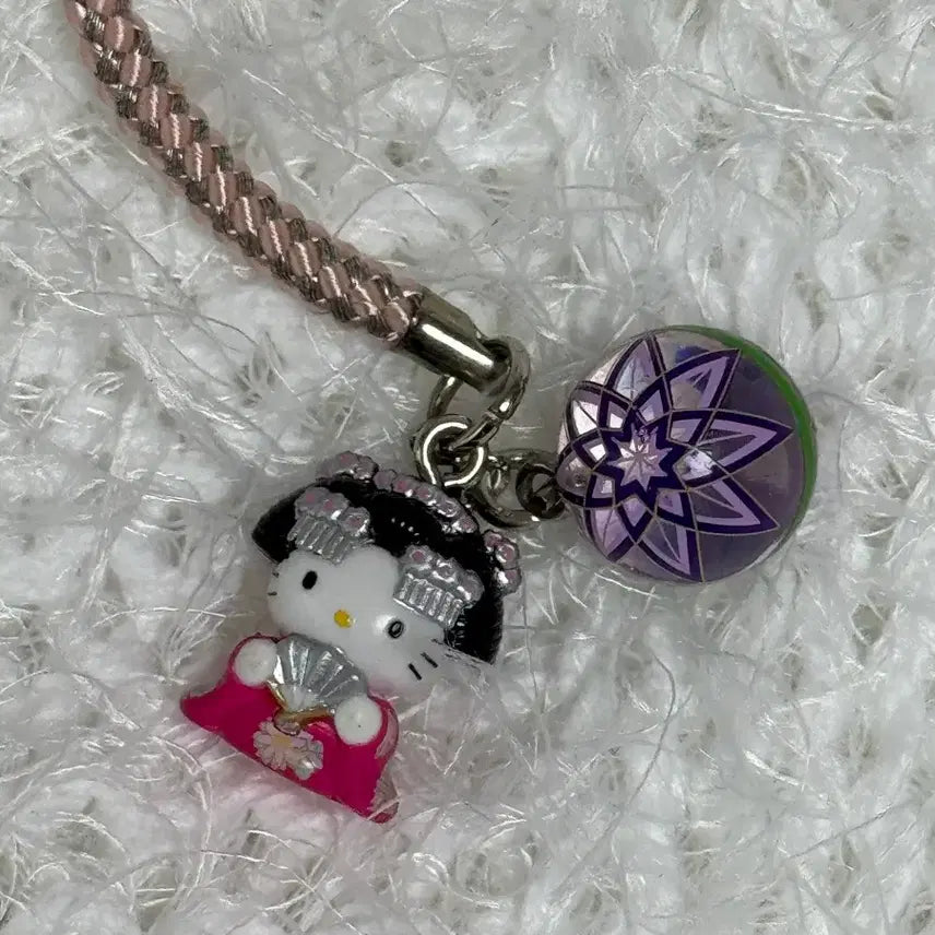 [BUNJANG] Matsumoto Castle Kitty Vintage Strap / 고전 키티 마츠모토성 키티스트랩 공주 키티 빈티지 키티 레어