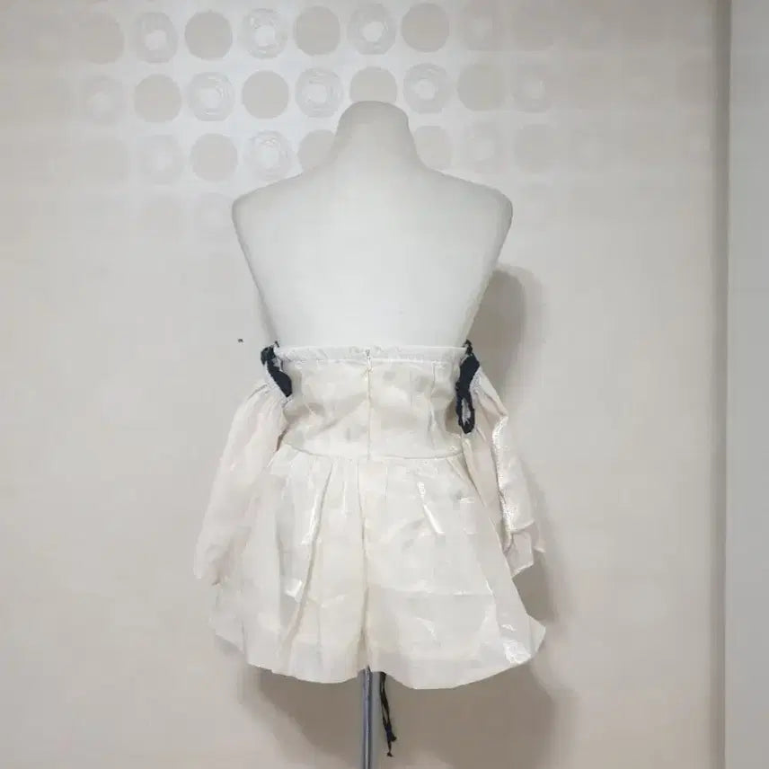 [BUNJANG] New Goddess Crop Top / 새것/여신/크롭티55/크롭탑55/레이스티55