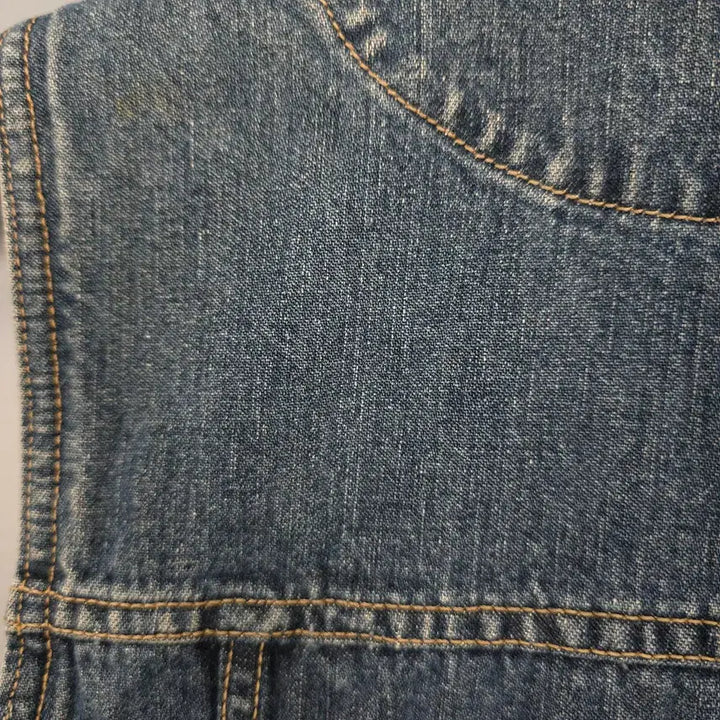 [BUNJANG] Sergio Valente Denim Work Vest / 세르지오 발렌테 Sergio Valente 데님 워크 베스트 95