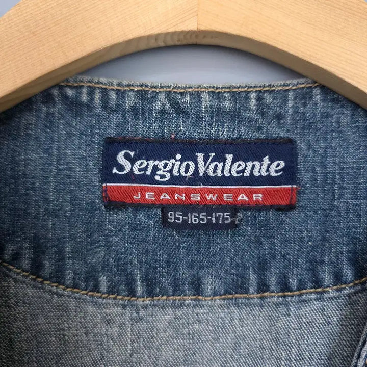 [BUNJANG] Sergio Valente Denim Work Vest / 세르지오 발렌테 Sergio Valente 데님 워크 베스트 95