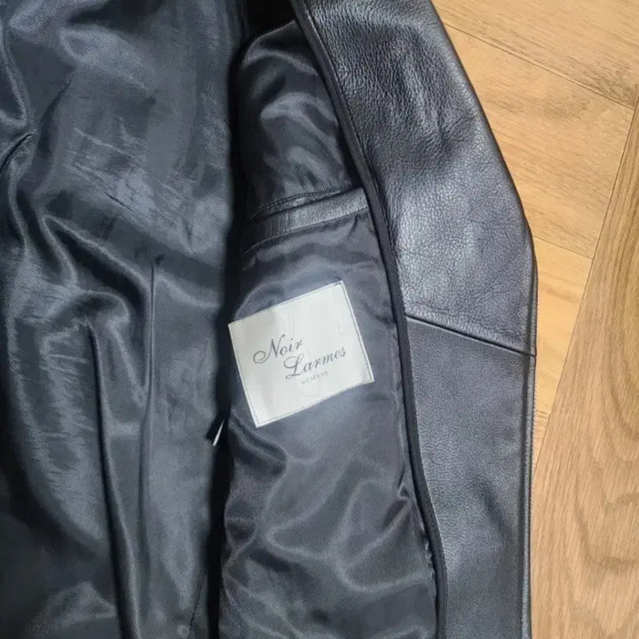 [BUNJANG] Noir Larmes Leather Rider Jacket 46 / 느와르라르메스 가죽 라이더 자켓 46