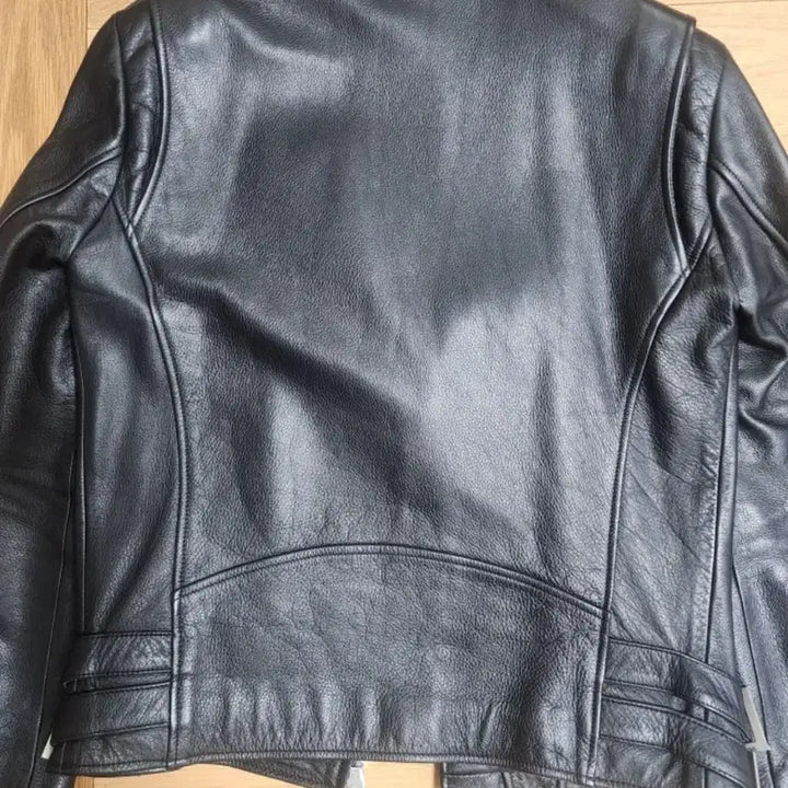 [BUNJANG] Noir Larmes Leather Rider Jacket 46 / 느와르라르메스 가죽 라이더 자켓 46