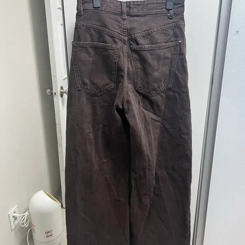 [BUNJANG] ZARA Wide Brown Pants / 자라 브라운 와이드 팬츠 EUR 32