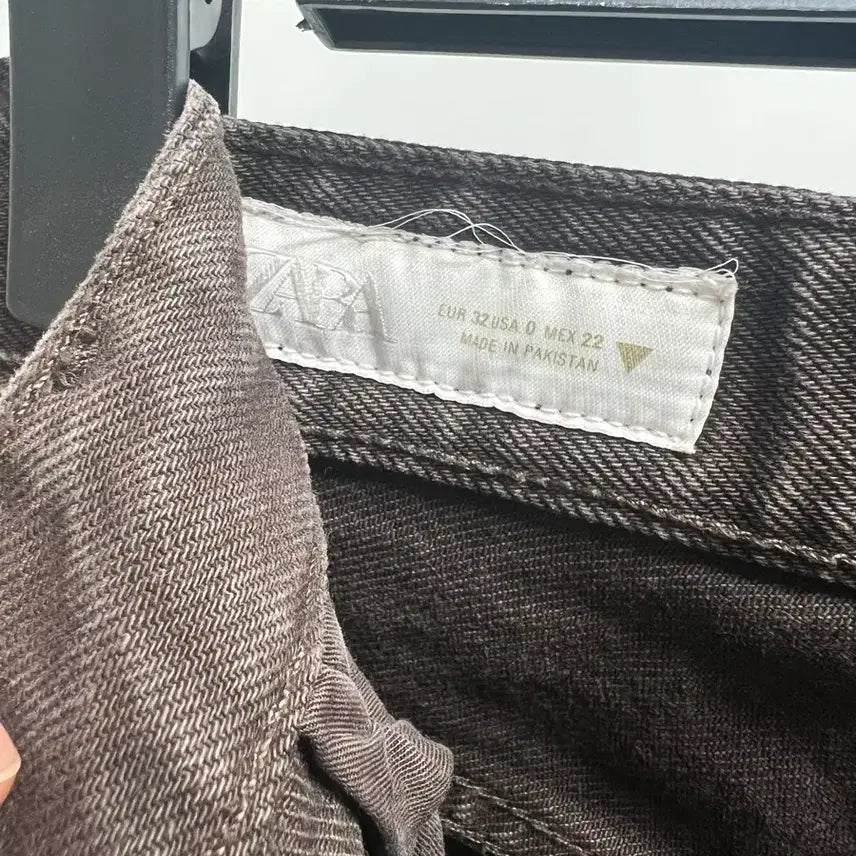 [BUNJANG] ZARA Wide Brown Pants / 자라 브라운 와이드 팬츠 EUR 32
