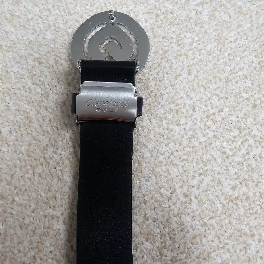 [BUNJANG] Cleveland Golf Leather Belt / 클리브랜드 골프 가죽밸트